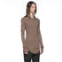 JULIUS 917CUM6 Sand / High Neck Skinny Top